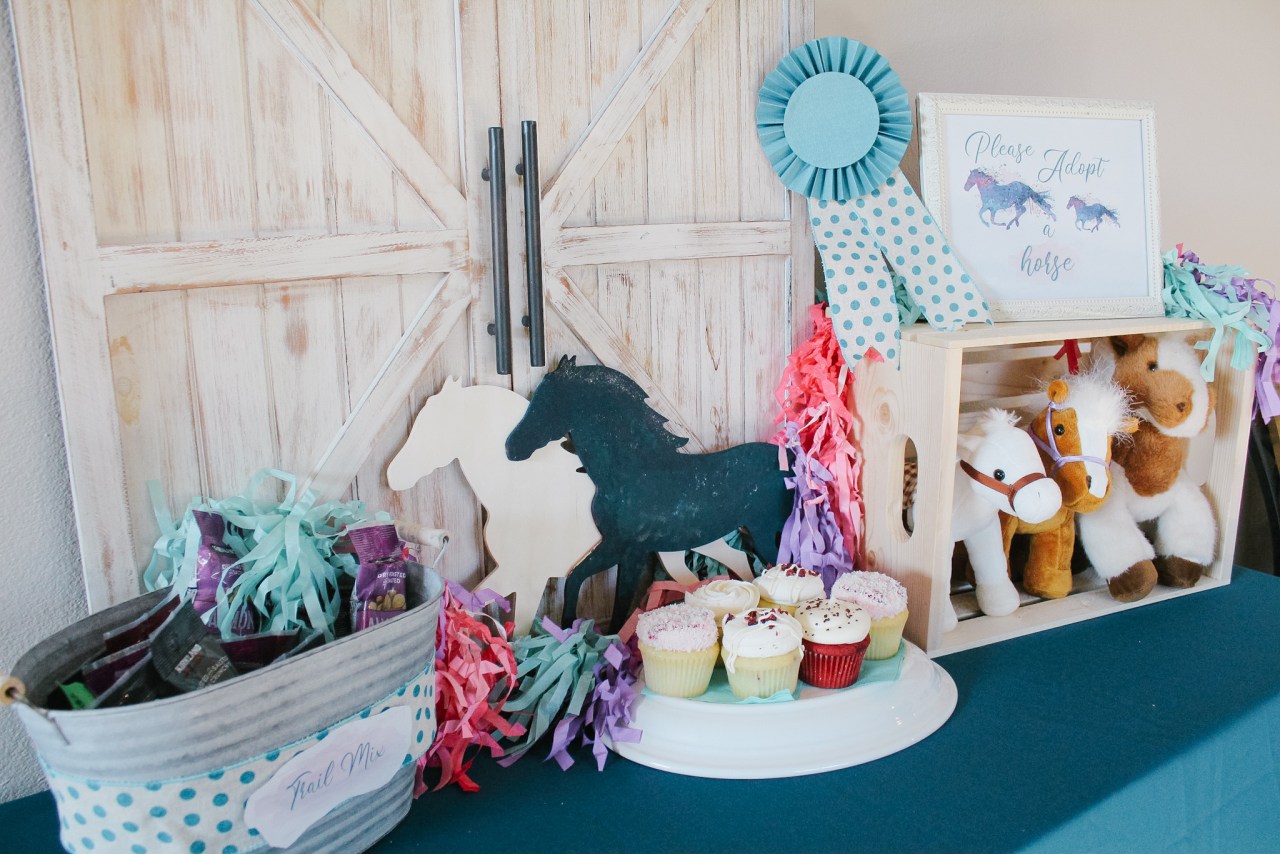 Horse theme children birthday party favors Tacoma wa